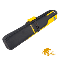 Million 3x4 Cue Case Black and Yellow